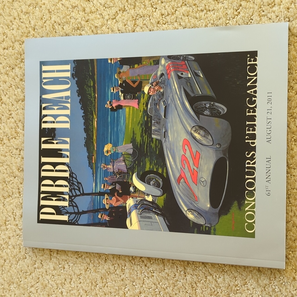 Pebble Beach concours book